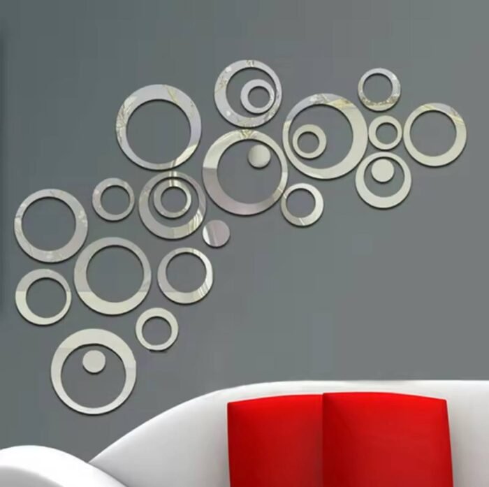 (ON SALES) ACRYLIC INTERIOR WALL DÉCOR

COMES IN SILVER ONLY - Image 4