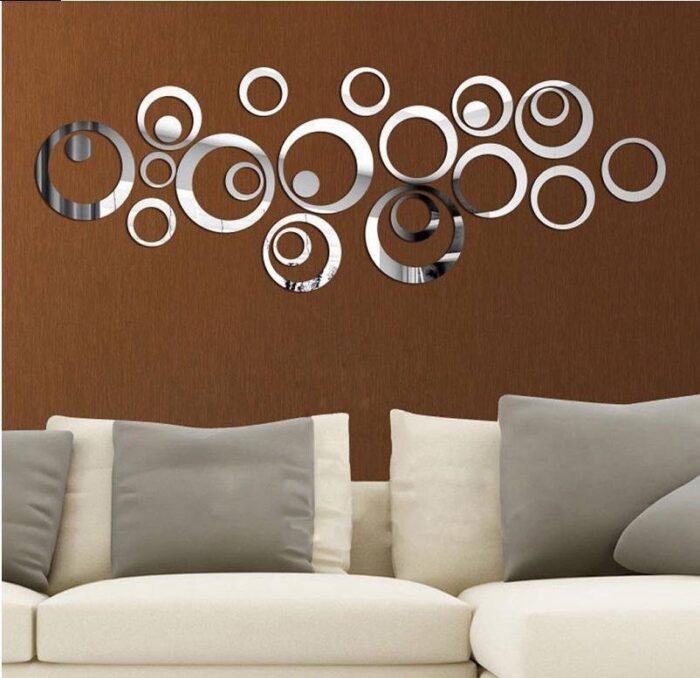 (ON SALES) ACRYLIC INTERIOR WALL DÉCOR

COMES IN SILVER ONLY - Image 2