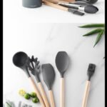 12PC QUALITY SILICON NONSTICK SPOON SET