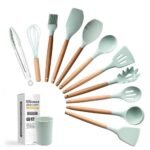 12PC QUALITY SILICON NONSTICK SPOON SET - Image 5