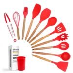 12PC QUALITY SILICON NONSTICK SPOON SET - Image 4