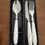 QUALITY ADULT AND TEENAGER CUTLERY SPOON,KNIFE AND FORK WITH CASE DESIGN 1