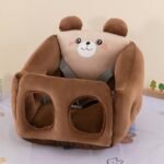 BABY SITTER WITH BELT(CAN BE USED IN THE  CAR,CHAIR AND ON THE FLOOR) CODE 046 Ember 
Has 2 zipper in the front to easily open and carry the baby inside - Image 5