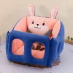 BABY SITTER WITH BELT(CAN BE USED IN THE  CAR,CHAIR AND ON THE FLOOR) CODE 046 Ember 
Has 2 zipper in the front to easily open and carry the baby inside - Image 7