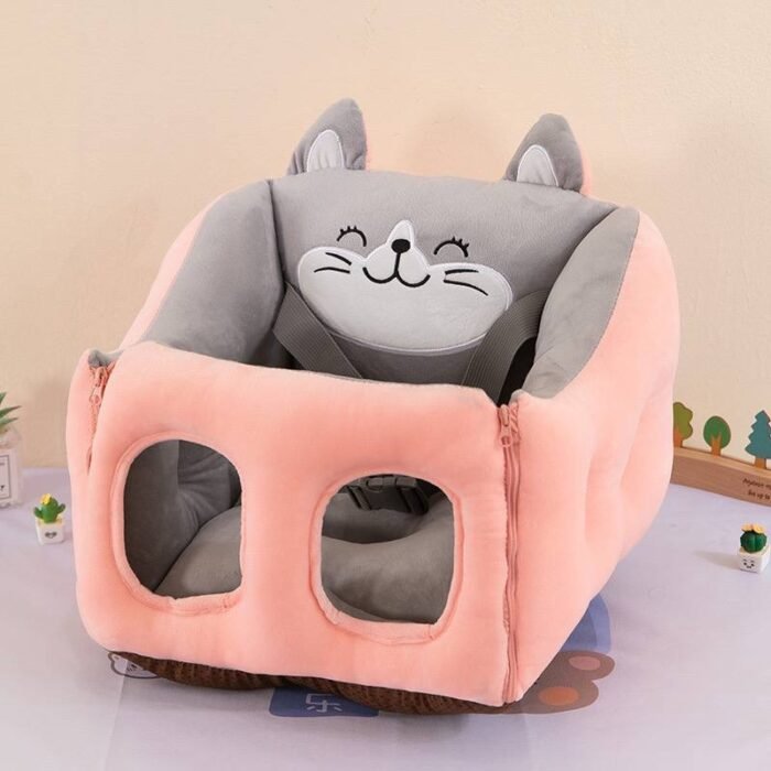 BABY SITTER WITH BELT(CAN BE USED IN THE  CAR,CHAIR AND ON THE FLOOR) CODE 046 Ember 
Has 2 zipper in the front to easily open and carry the baby inside - Image 9