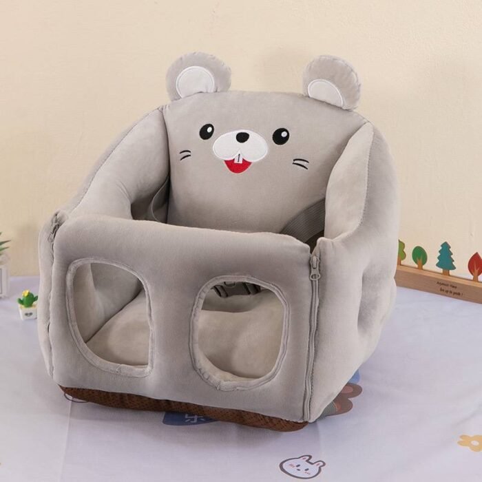BABY SITTER WITH BELT(CAN BE USED IN THE  CAR,CHAIR AND ON THE FLOOR) CODE 046 Ember 
Has 2 zipper in the front to easily open and carry the baby inside - Image 10