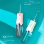 RECHARGEABLE ORAL/ DENTAL TEETH WATER IRRIGATOR(Comes with 4 different head and 3 work mode) - Image 2