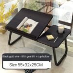 REMOVABLE FOLDING READING LAPTOP TABLE/DESK WITH CUP HOLDER