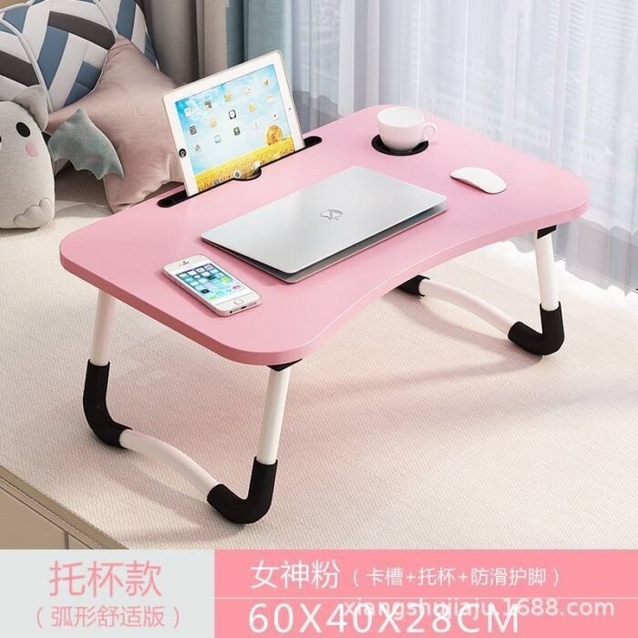 MULTIPURPOSE LAPTOP TABLE WITH DUCK STAND + CUP HOLDER - Image 3