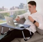 MULTIPURPOSE LAPTOP TABLE WITH DUCK STAND + CUP HOLDER - Image 7