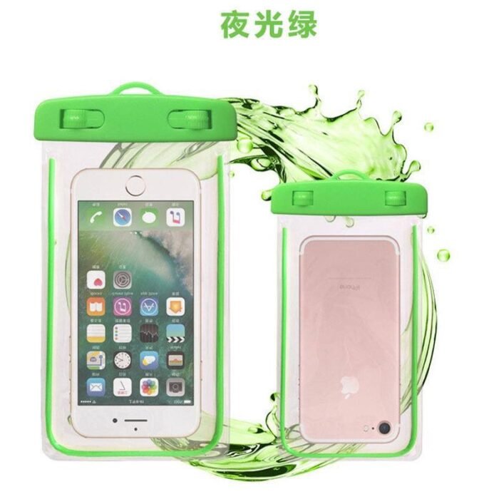 SILICON WATERPROOF PHONE POUCH

 (Don’t get your phone mess up, get it secured even in the rain)

You can press and operate your phone even while in the pouch - Image 3