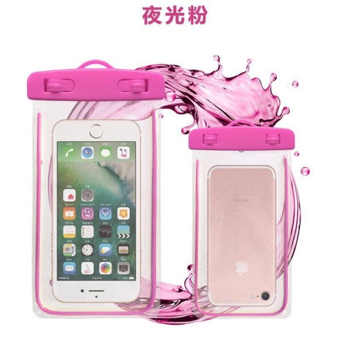 SILICON WATERPROOF PHONE POUCH

 (Don’t get your phone mess up, get it secured even in the rain)

You can press and operate your phone even while in the pouch - Image 5
