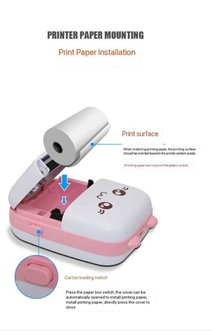 RECHARGEABLE MINI PRINTER - Image 3
