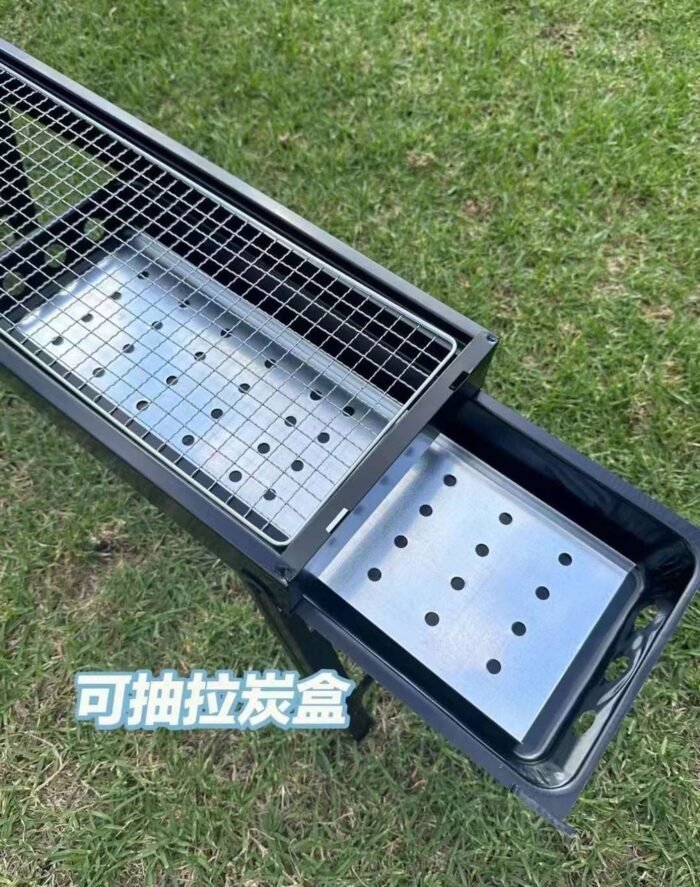 CHARCOAL INDOOR/OUTDOOR BBQ GRILL WITH DRAWER 

🔆 Ideal for Healthy Roasting 🔆Good for both indoor/outdoor Grilling Purposes 
🔆 With drawer added Value 🔆Conserve Charcoal Usage 
🔆Ideal for all Homes - Image 3