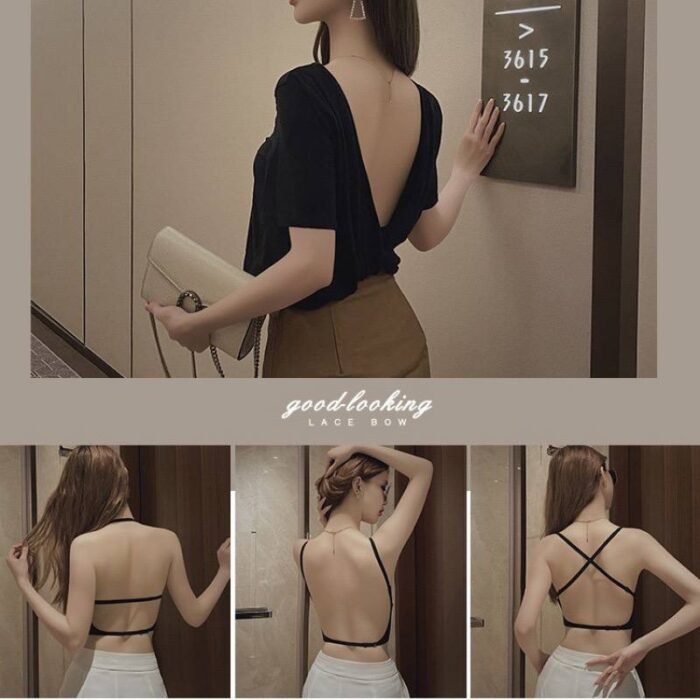 SOPHIA CONVERTIBLE STRAP PADDED BRA 

The strap in it is 3 so you can convert it however you like it as it is in the picture - Image 2