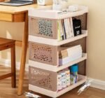 4-LAYERS MULTIFUNCTIONAL THICK QUALITY PLASTIC STORAGE RACK