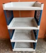 4-LAYERS MULTIFUNCTIONAL THICK QUALITY PLASTIC STORAGE RACK - Image 3