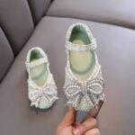 AURORA BEADED BOW SHOE - Image 3