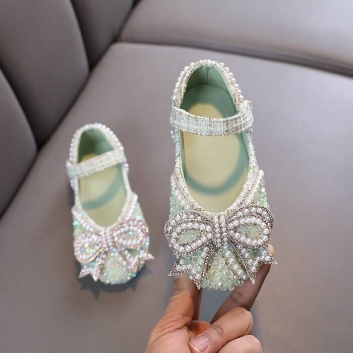 AURORA BEADED BOW SHOE - Image 3