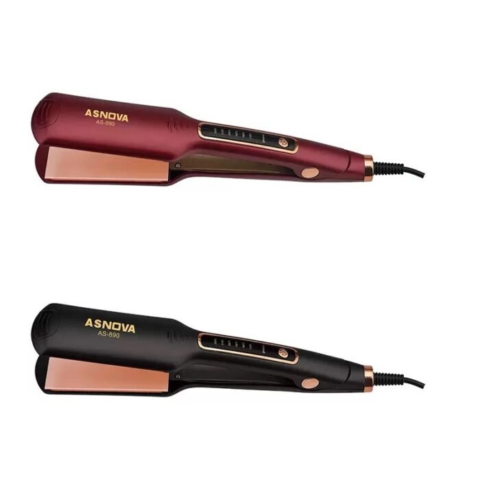 NEW ASNOVA PROFESSIONAL QUALITY HAIR STRAIGHTENER WITH WIDER PLATE - Image 2