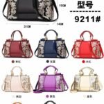 (ON SALES) MARIA GLOSSY EMBROIDERY CLASSY RICH AUNTIES BAG
