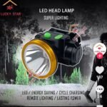 ULTRA BRIGHT RECHARGEABLE HIGH POWER HEADLAMP FLASHLIGHT(SX-666)