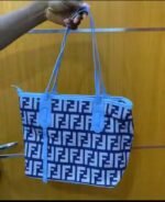 (ON SALES) F&F QUALITY TOTE BAG WITH ZIPPER AND INNER LINEN