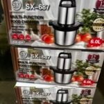 6LTR SX YAM POUNDER AND FOOD PROCESSOR