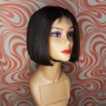 10 CLOSURE CHIN BOB WIGNatural colour