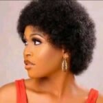 AFRO HUMAN HAIR WIG COLOR BLACK