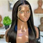 20″ T-frontal hair wigNatural Colour90% Human hairExactly as seenCan be rolled, bobbed or colored