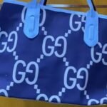 (ON SALES) G&G QUALITY TOTE BAG WITH ZIPPER AND LINEN