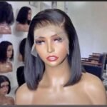 FULL FRONTAL 12” BOB 💯 HUMAN HAIR WIGEXACTLY AS SEEN