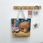 BIG SIZE BEACH VIBES TOTE BAG DESIGN 2(ON SALES) - Image 7