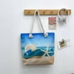 BIG SIZE BEACH VIBES TOTE BAG DESIGN 2(ON SALES) - Image 4