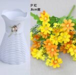 ARIKE POTTED PLANT HOME AND OFFICE DECOR WITH DOUBLE FLOWER 2 - Image 4