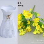 ARIKE POTTED PLANT HOME AND OFFICE DECOR WITH DOUBLE FLOWER 2 - Image 5
