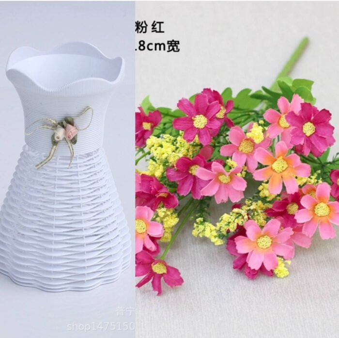 ARIKE POTTED PLANT HOME AND OFFICE DECOR WITH DOUBLE FLOWER 2 - Image 6
