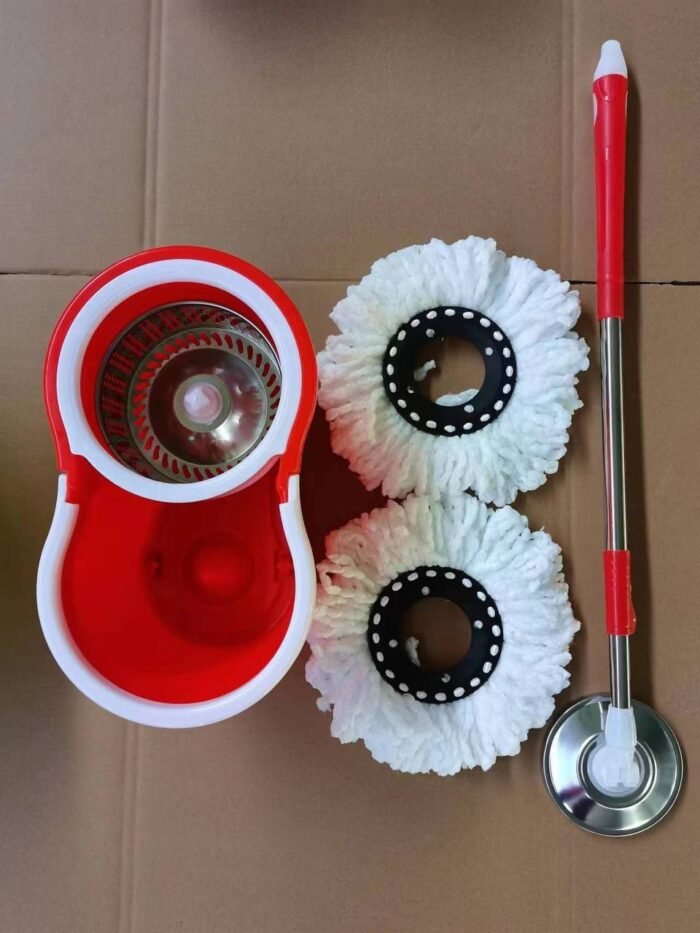 2IN1 MAGIC 360 DEGREE WASH AND DRY MOP BUCKET SET SX-3001

COMES WITH:
  IRON INNER 
2 FIBRE MOP HEAD - Image 3