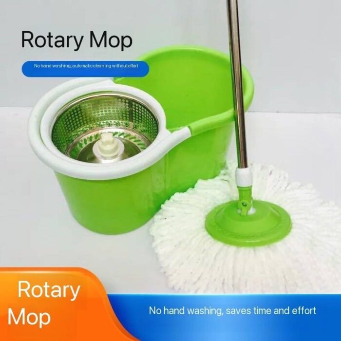 2IN1 MAGIC 360 DEGREE WASH AND DRY MOP BUCKET SET SX-3001

COMES WITH:
  IRON INNER 
2 FIBRE MOP HEAD - Image 4