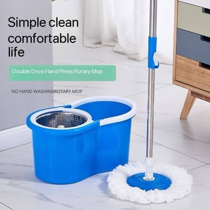 2IN1 MAGIC 360 DEGREE WASH AND DRY MOP BUCKET SET SX-3001

COMES WITH:
  IRON INNER 
2 FIBRE MOP HEAD - Image 7