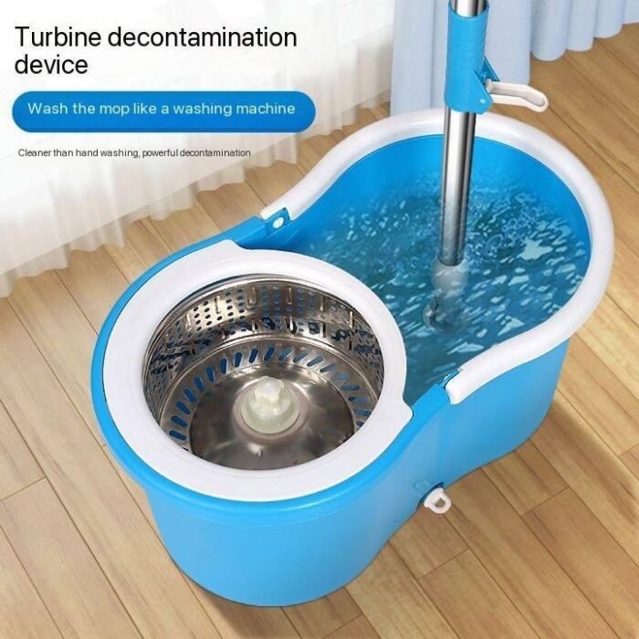 2IN1 MAGIC 360 DEGREE WASH AND DRY MOP BUCKET SET SX-3001

COMES WITH:
  IRON INNER 
2 FIBRE MOP HEAD - Image 8