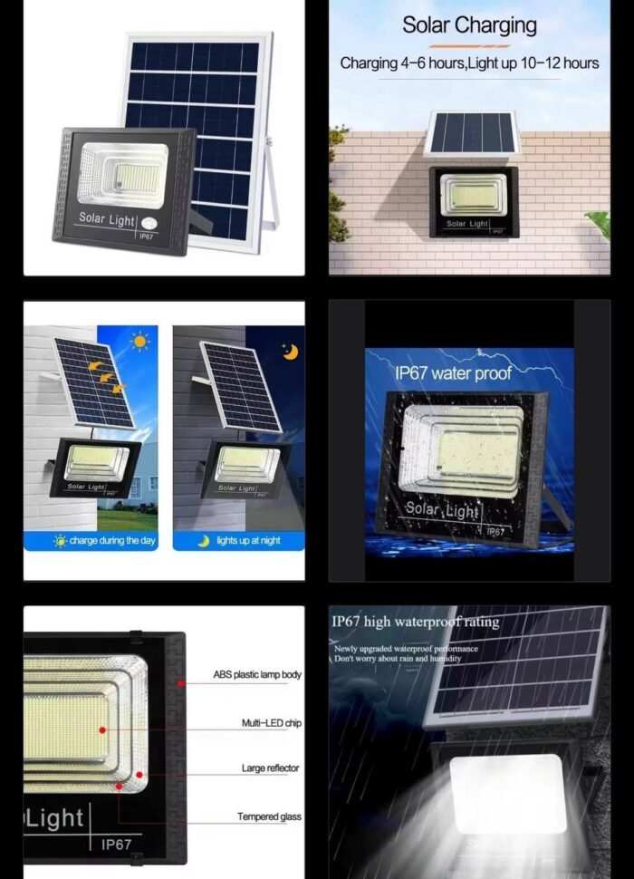 500WATT SOLAR FLOOD LED LIGHT(SX-0001) - Image 5