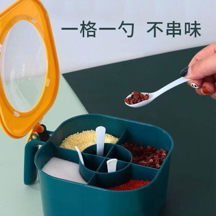 PORTABLE MINI COMPARTMENT  SPICE RACK - Image 2