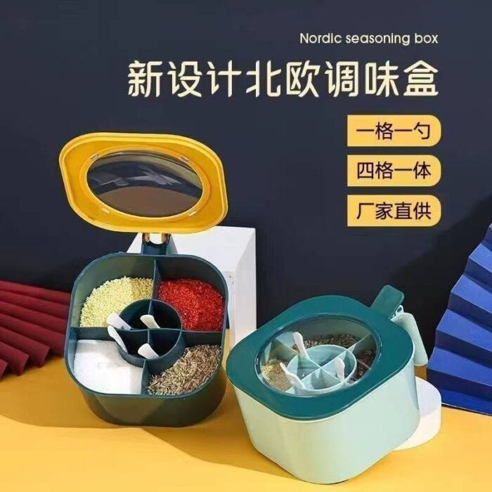 PORTABLE MINI COMPARTMENT  SPICE RACK - Image 4