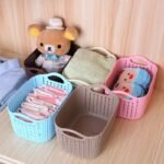 (ON SALES) FANCY CUTE AESTHETICS RATTAN STORAGE QUALITY MULTIPURPOSE BASKET(Available in beautiful 6 colors)

Not the regular common local made one flying around📌