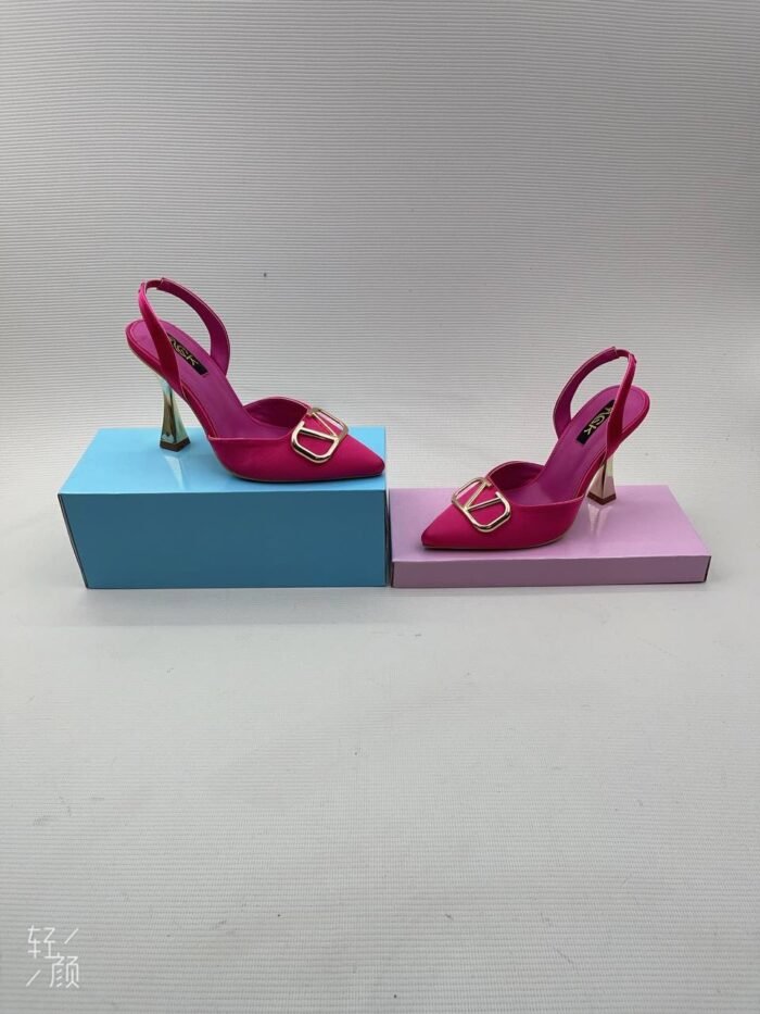VALENTINO DESIGN CLASSY SLINGBACK HEELS SANDAL - Image 3
