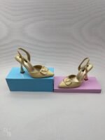 VALENTINO DESIGN CLASSY SLINGBACK HEELS SANDAL - Image 6