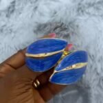 GOLD PLATED ENAMEL MARBLE BANGLES DESIGN 9