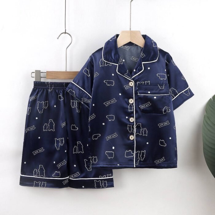 PYJAMAS SILK KIDS UNISEX PYJAMAS - Image 2